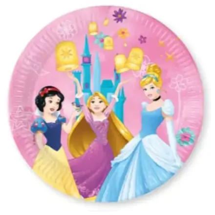 Disney Princess Live your Story, Disney Princess Papierowe talerze 8 szt. 23 cm FSC zdjęcie produktu