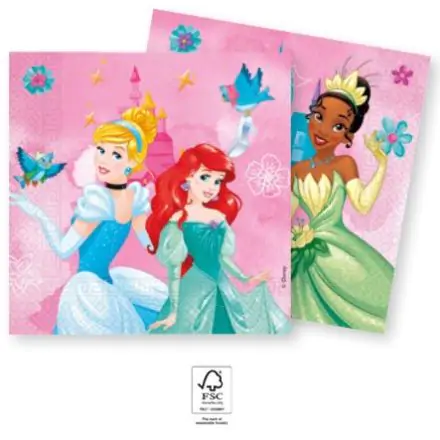 Disney Princess Live your Story, serwetki Disney Princess 20 sztuk 33x33 cm FSC zdjęcie produktu