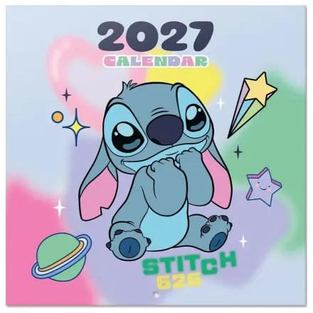 Disney Stitch Kalendarz ścienny 2027 30 x 30 cm zdjęcie produktu