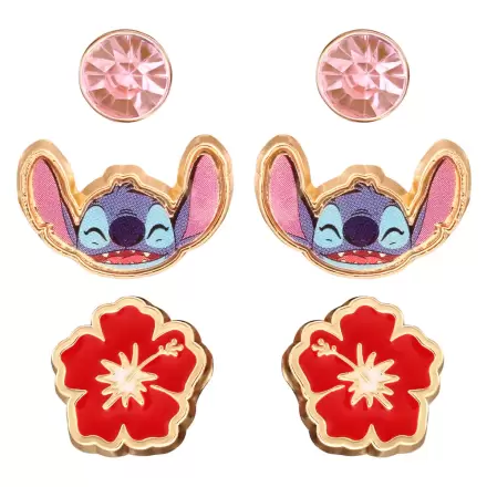 Disney Stitch Zestaw 3 pary kolczyków zdjęcie produktu