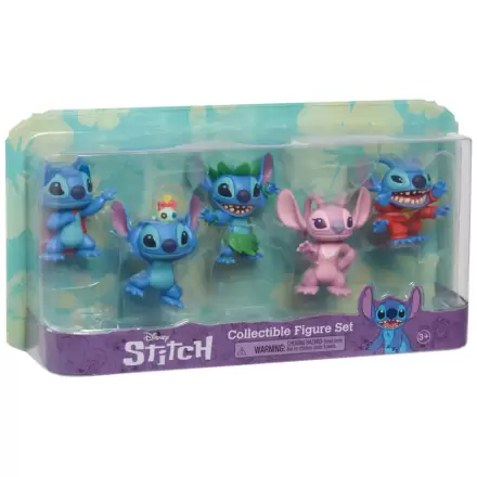 Disney Stitch zestaw 5 figurek 7 cm termékfotója