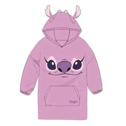 Disney Stitch Angel oversize bluza płaszcz dziecięcy koralowy zdjęcie produktu