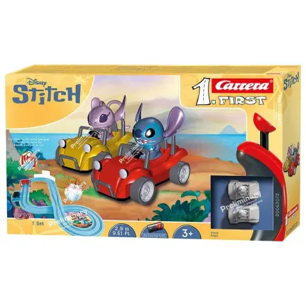Zestaw Tor Wyścigowy Disney Stitch Carrera First Disney Stitch 2,9