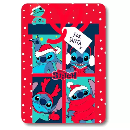 Koc polarowy świąteczny Disney Stitch termékfotója