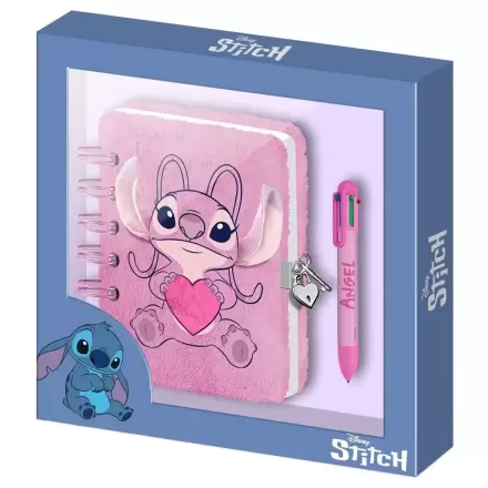 Disney Stitch Disney Angel Heart Pluszowy pamiętnik i długopis zdjęcie produktu