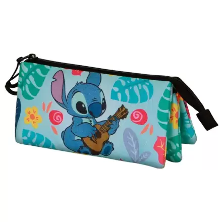 Disney Stitch Guitar potrójny piórnik termékfotója