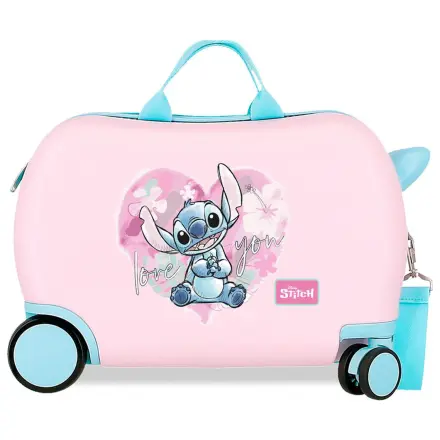 Disney Stitch Heart walizka na kółkach ABS 45cm zdjęcie produktu
