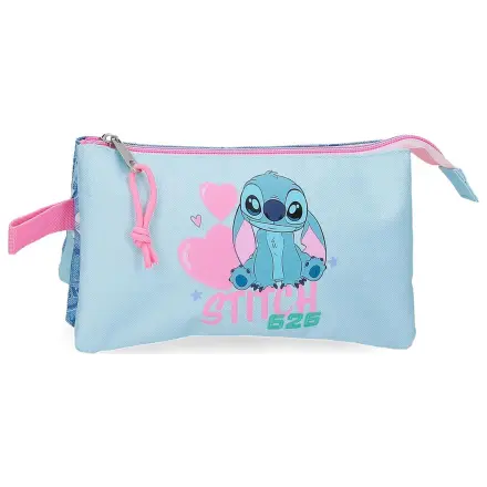 Disney Stitch Hearts potrójny piórnik zdjęcie produktu