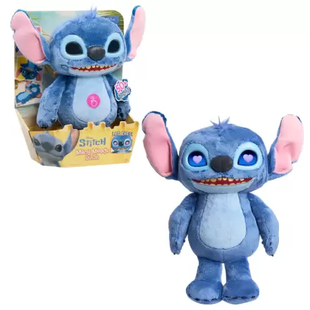 Disney Stitch interaktywna pluszowa zabawka 30cm zdjęcie produktu
