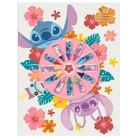 Disney Stitch Notebook + 12 mini kredek zdjęcie produktu