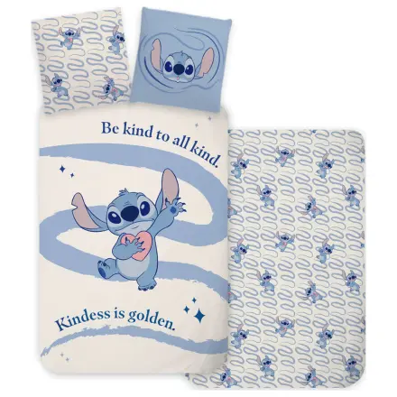 Disney Stitch Kindness Poszewka na kołdrę dla maluchów/przedszkolaków zdjęcie produktu