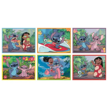 Disney Stitch puzzle w kostkach 12 sztuk zdjęcie produktu