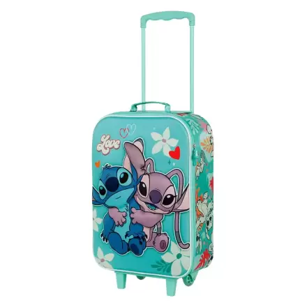 Disney Stitch Love 3D walizka na kółkach termékfotója