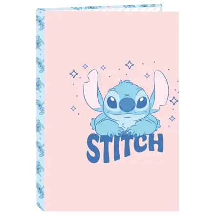 Disney Stitch Ohana segregator kartonowy 4 ringowy A4 zdjęcie produktu