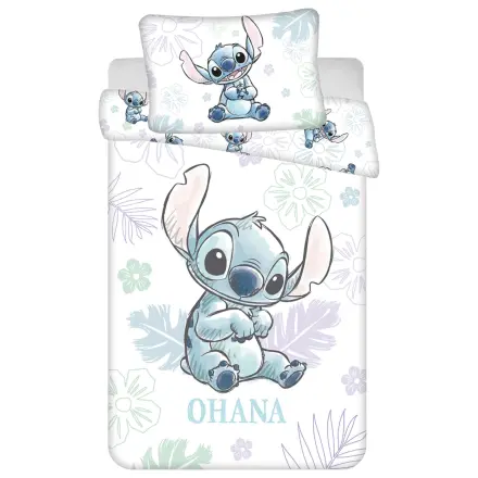 Disney Stitch Ohana White Kids' Poszwa na kołdrę zdjęcie produktu