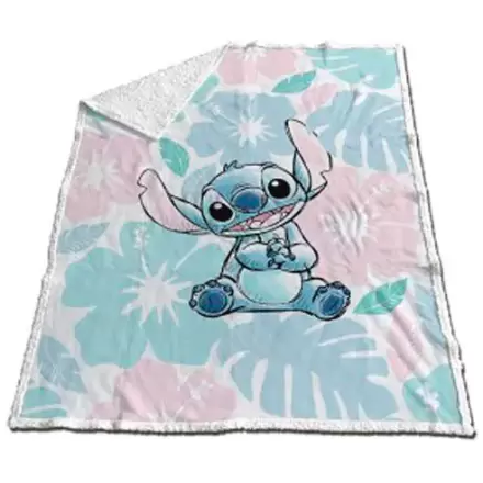 Koc Disney Stitch koralowa sherpa 130x170cm zdjęcie produktu