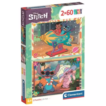 Puzzle Disney Stitch 2x60 elementów zdjęcie produktu