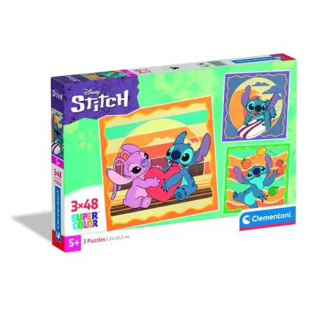 Puzzle Disney Stitch 3x48el. termékfotója