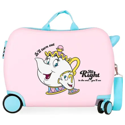 Disney Beauty and the Beast Chip All Right walizka trolley ABS 50cm zdjęcie produktu