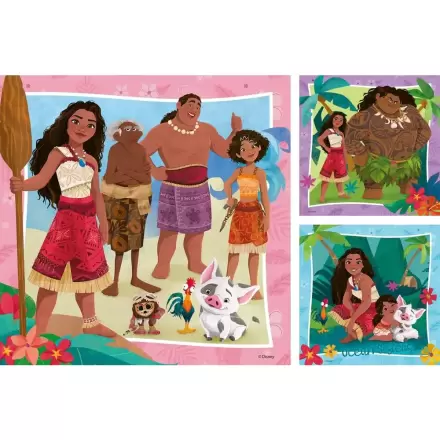 Disney Vaiana 2 puzzle 3x49 elementów zdjęcie produktu