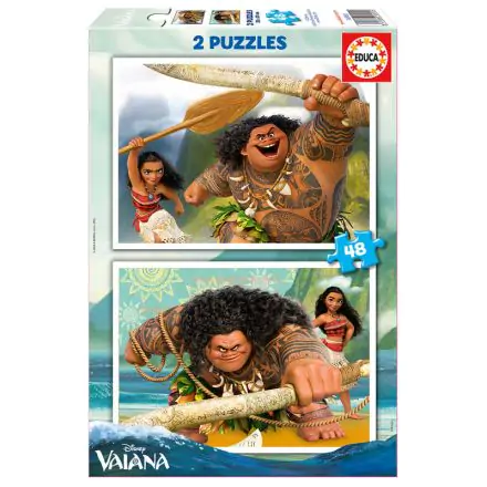 Disney Vaiana puzzle 2x48 elementów termékfotója