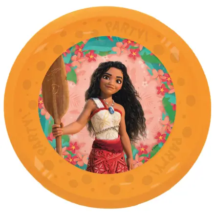 Disney Moana Sailing Spirit mikro premium plastikowy zestaw 4 talerzy obiadowych, 21 cm zdjęcie produktu