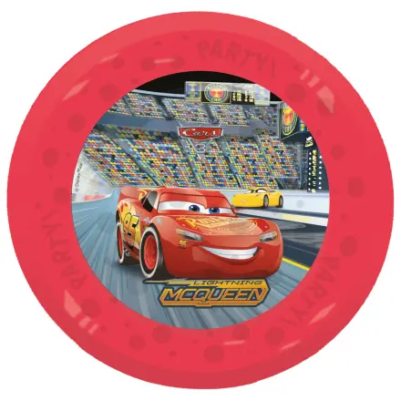 Disney Cars Arena Race micro premium plastikowe talerze płaskie zestaw 4 sztuki 21 cm zdjęcie produktu