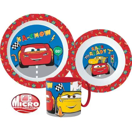 Zestaw naczyń Disney Cars, micro plastic set zdjęcie produktu