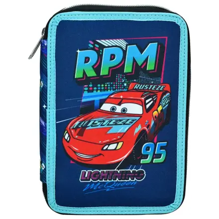Disney Cars Lightning McQueen dwupiętrowy piórnik z wyposażeniem zdjęcie produktu