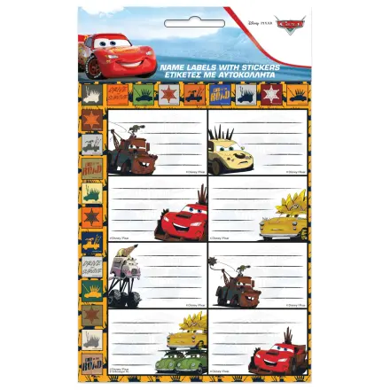 Disney Cars Road notes etykieta z naklejką, 16 szt. zdjęcie produktu