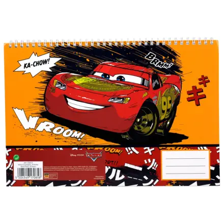 Disney Cars Vroom A/4 Spiralny Szkicownik, 30 Arkuszy zdjęcie produktu