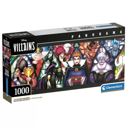 Puzzle panorama Disney Villains 1000 elementów termékfotója