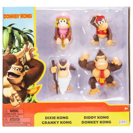 Donkey Kong zestaw 4 figurek 6cm zdjęcie produktu