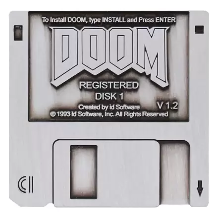 Przypinka Doom Floppy Disk Limited Edition termékfotója