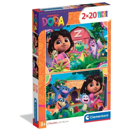 Dora the Explorer Garden 2x20 Elementów Układanka zdjęcie produktu