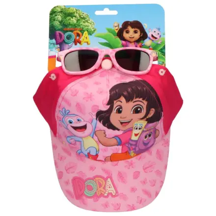 Dora the Explorer Różowe Okulary Przeciwsłoneczne i Zestaw Czapka Baseballowa zdjęcie produktu