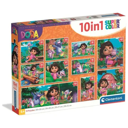 Dora The Explorer puzzle 10 w 1 zdjęcie produktu