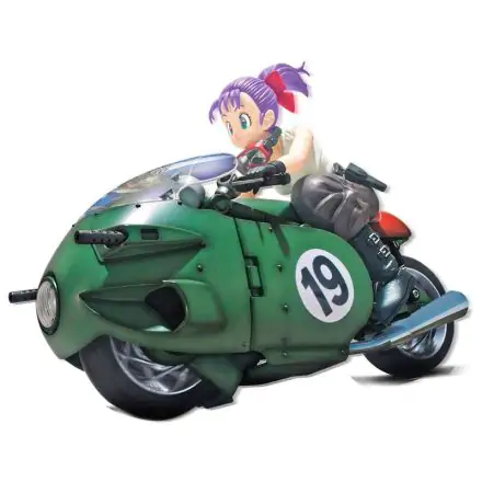 Dragon Ball Bulma Variable n19 Model motocykla Figurka 16 cm termékfotója