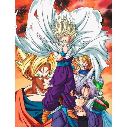 Dragon Ball Z Heroes vs Cell szklany plakat termékfotója