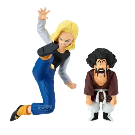 Dragon Ball Z Match Makers Android 18 & Mr. Satan zestaw 2 figurek 11-8cm zdjęcie produktu