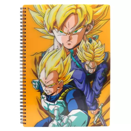 Dragon Ball Z Saiyans notebook A4 termékfotója