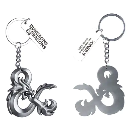 Brelok Dungeons & Dragons Keychain z Logo 3D termékfotója