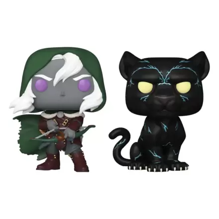 Dungeons & Dragons Funko POP! Movies Figurki Winylowe Drizzt & Guenhwyvar 2-Pack 9 cm termékfotója