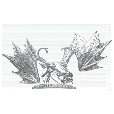 Dungeons & Dragons Nolzur's Marvelous Miniatures Niepomalowana Miniatura Młodego Szafirowego Smoka 20 cm zdjęcie produktu