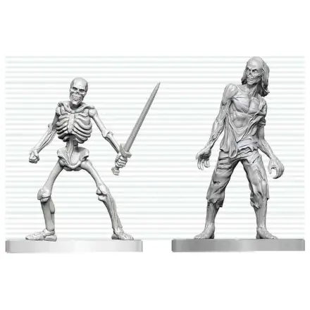 Dungeons & Dragons Nolzur's Marvelous Miniatures Niepomalowana Miniatura Zombie i Szkielet 14 cm zdjęcie produktu