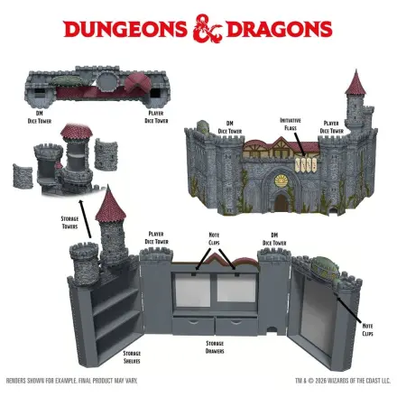 Dungeons & Dragons Replicas of the Realms: Castle Ravenloft DM Screen zdjęcie produktu