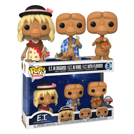 E.T. 40th Anniversary POP! Movies Figurka winylowa E.T. 3-Pack 9 cm termékfotója