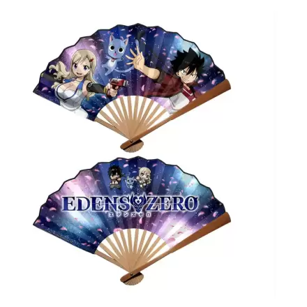 Edens Zero Składany wachlarz Rebecca, Happy & Shiki zdjęcie produktu