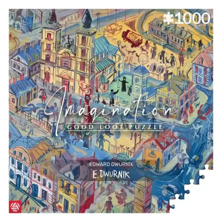 Puzzle Edward Dwurnik Wyobraźnia Radzymin (1000 elementów) termékfotója