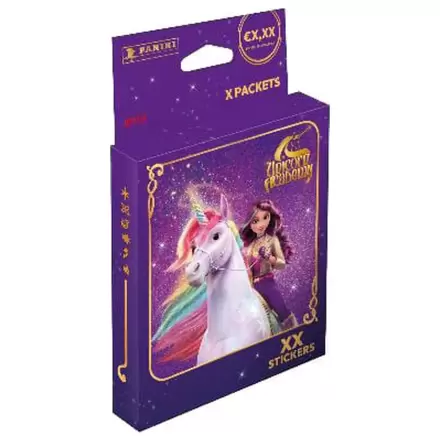 Unicorn Academy Kolekcja Naklejek Ekologiczny Blister *Wersja niemiecka* zdjęcie produktu